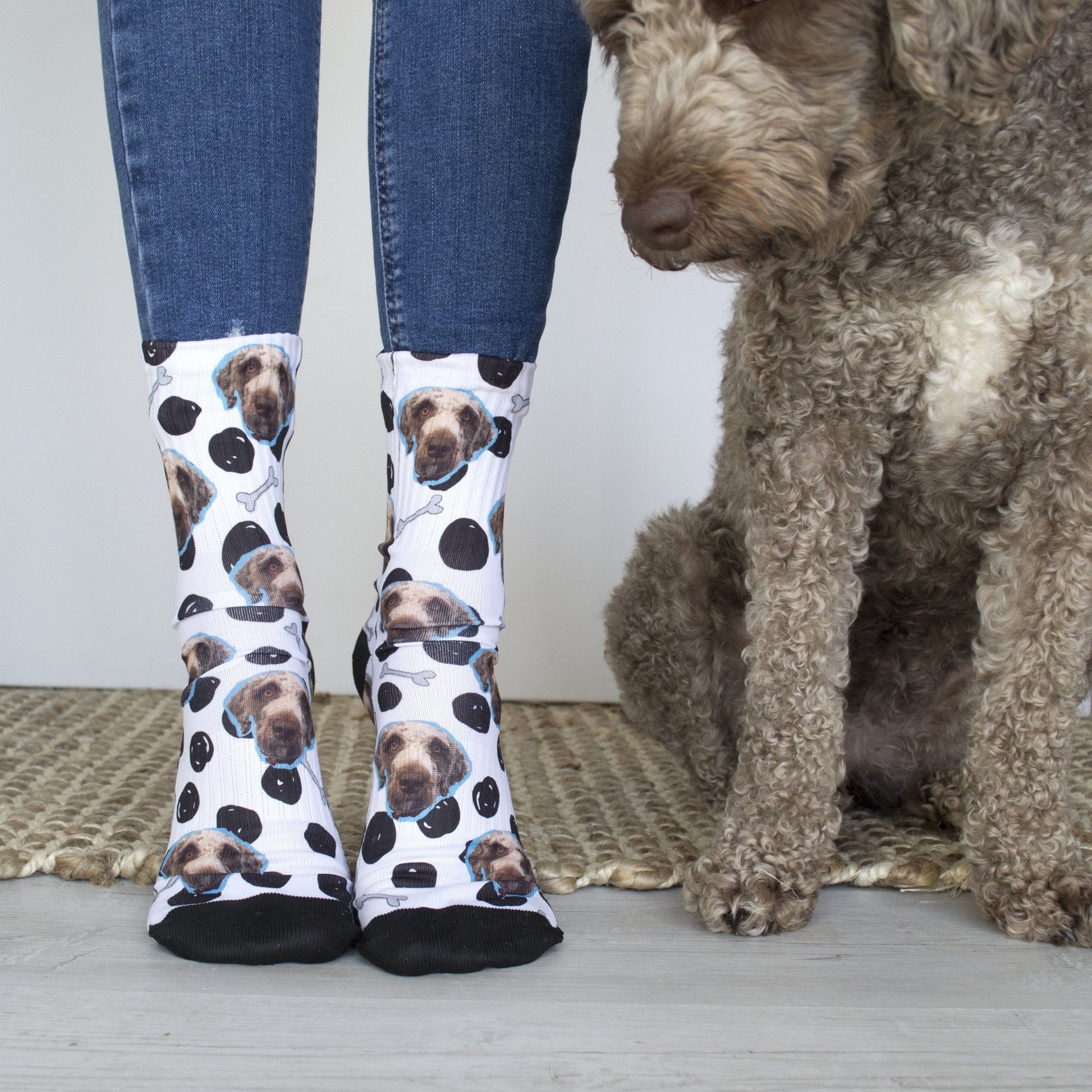 Personalised Dog Pet Photo Socks, Socks, - ALPHS