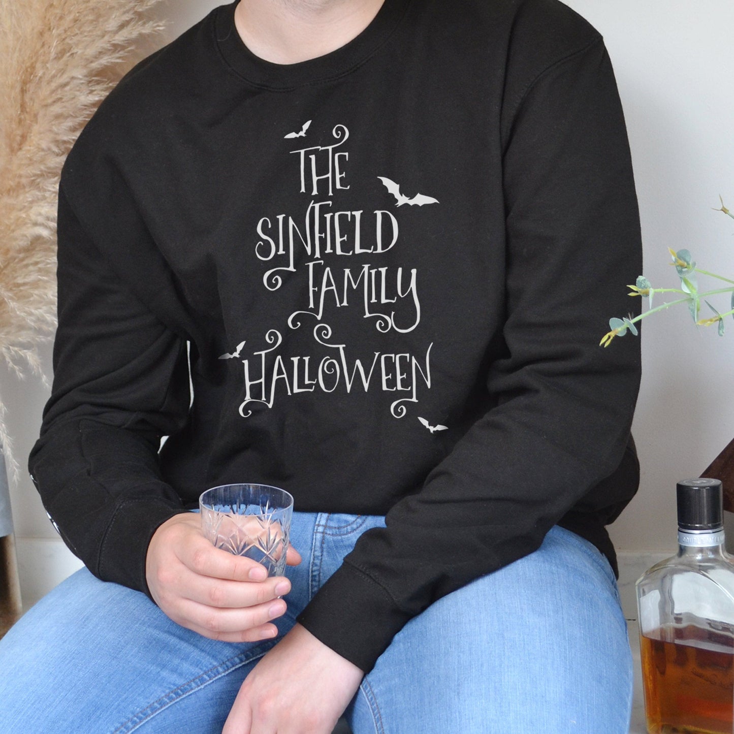 Personalised Family Name Bat Twinning Jumpers