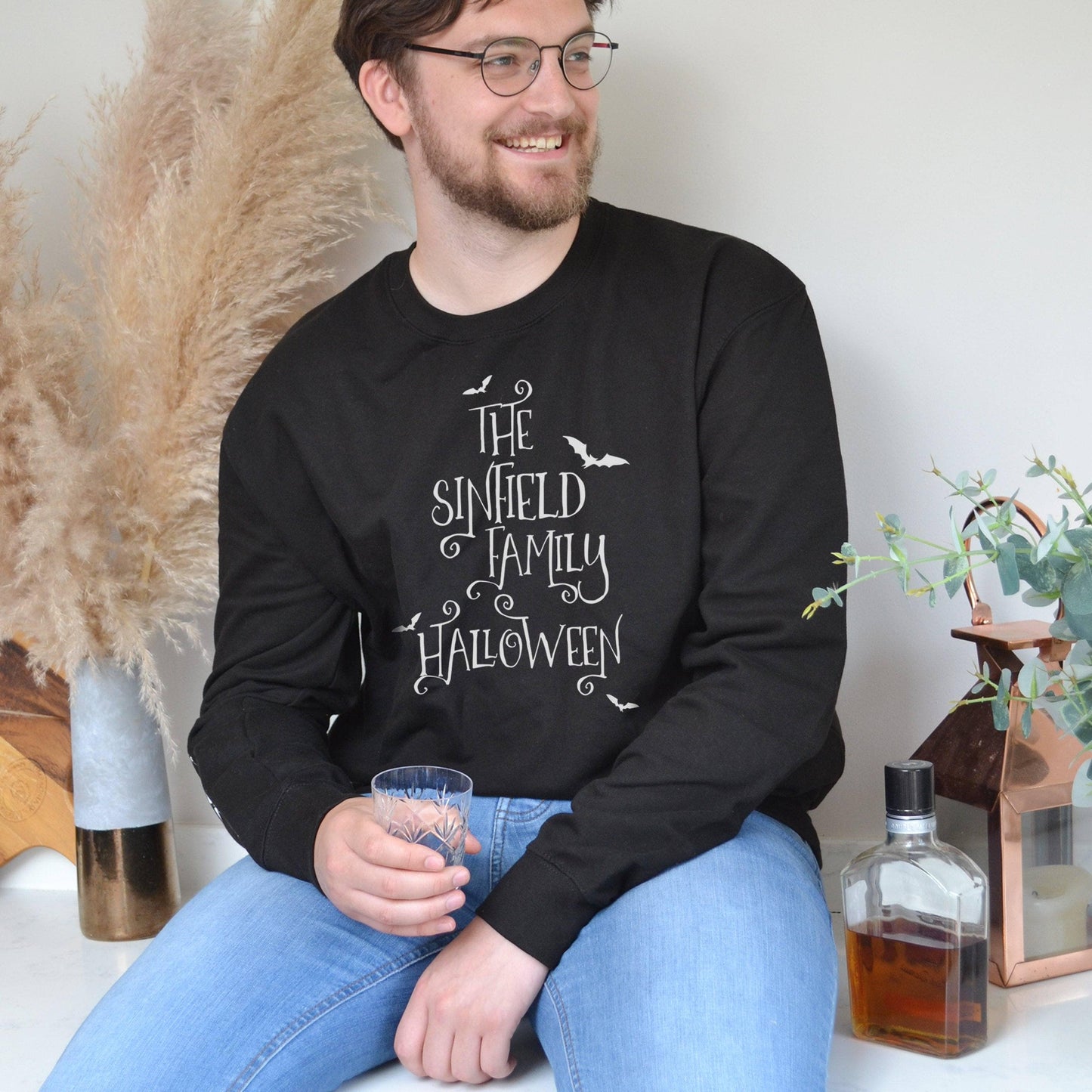 Personalised Family Name Bat Twinning Jumpers