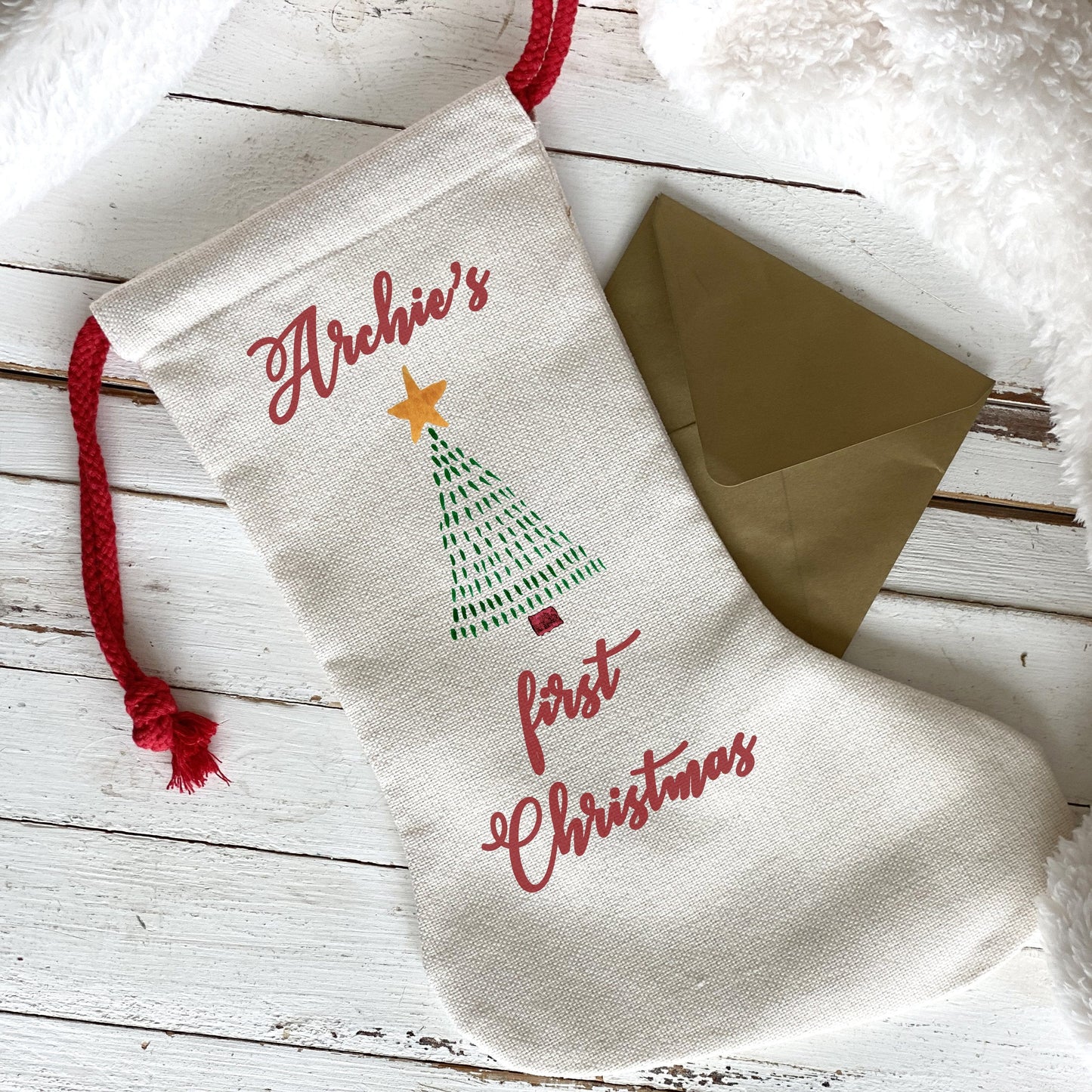 Baby's First Christmas Stocking