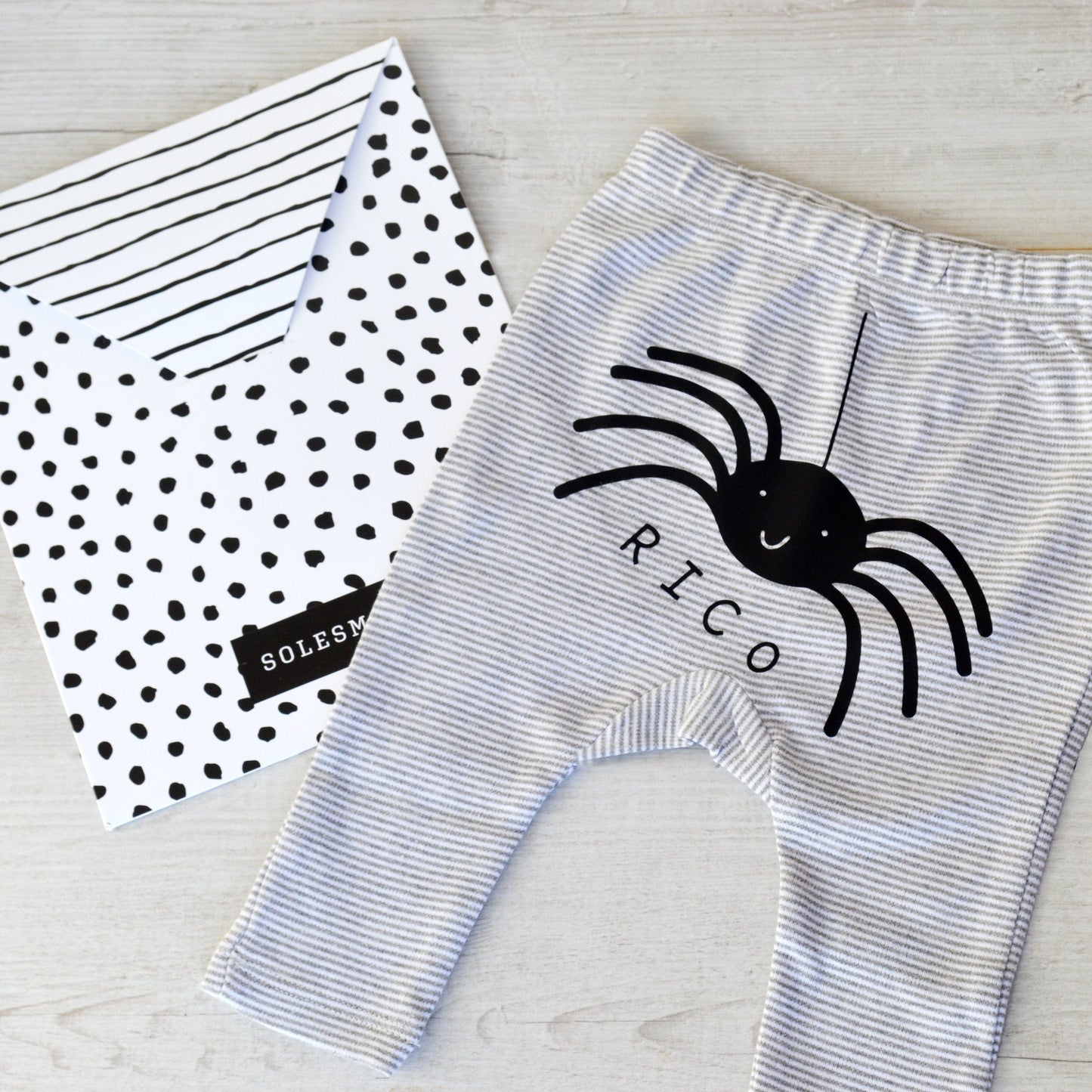 Halloween Baby Spider Leggings