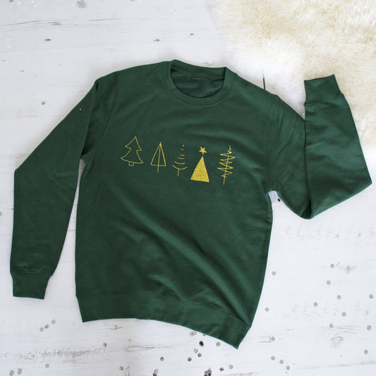 Glitter Tree Christmas Jumper, Jumper, - ALPHS