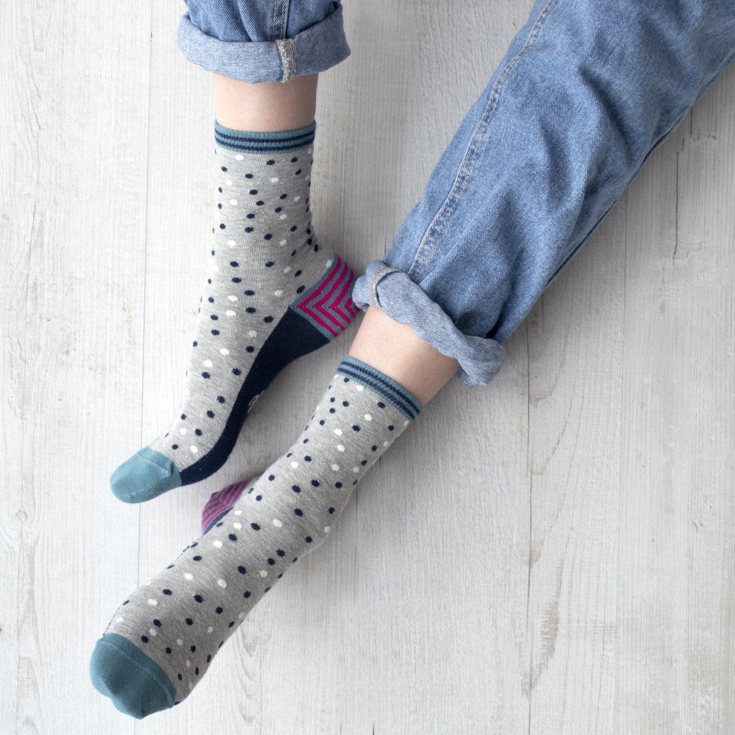 Live The Good Life Women's Slogan Gift Socks, Socks, - ALPHS