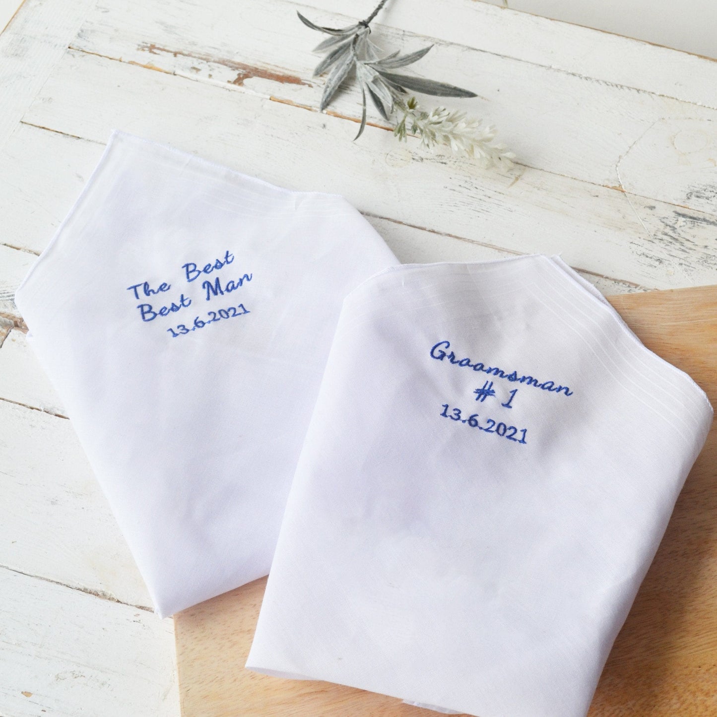 Personalised Groomsmen Handkerchief