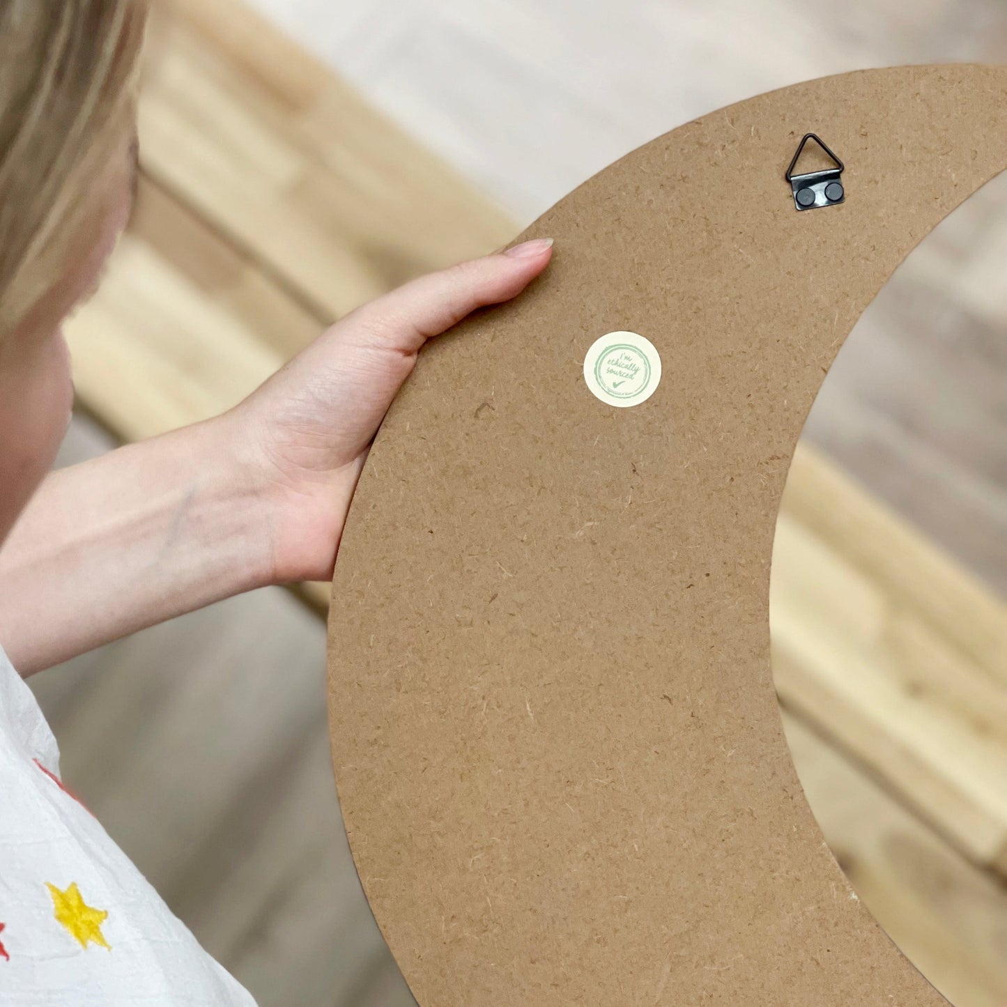 Personalised Affirmation Moon Mirror