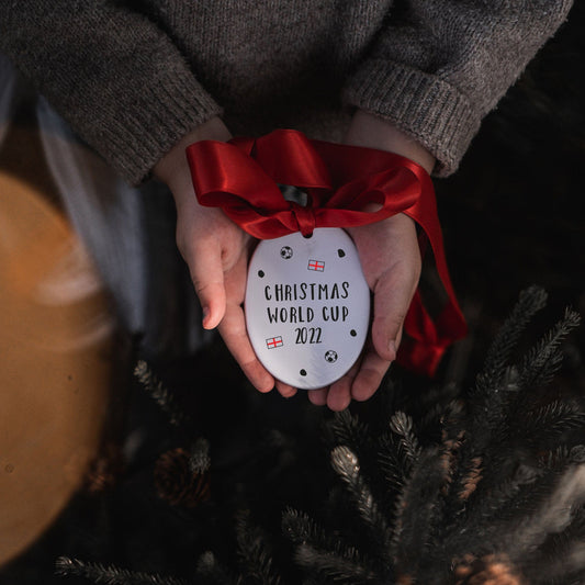 Christmas World Cup Tree Decoration