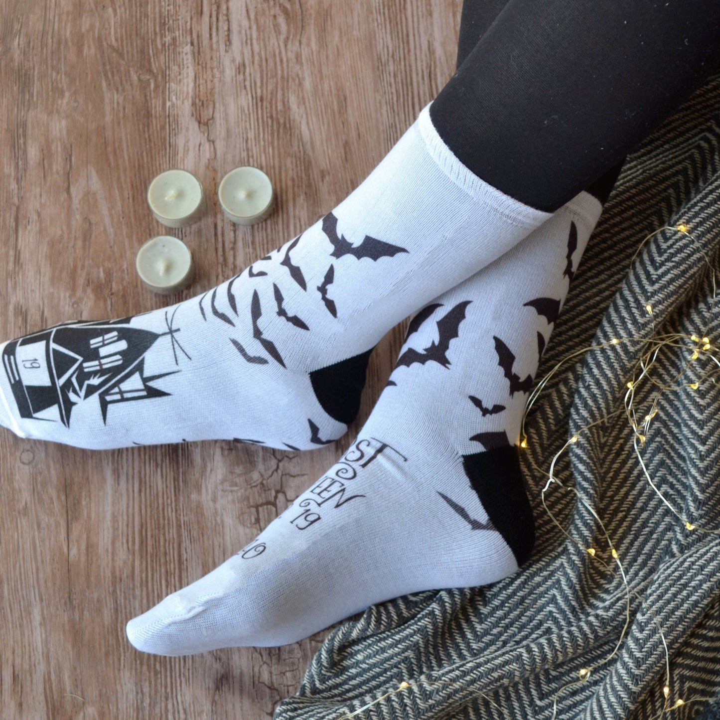First Halloween in your New Home Socks