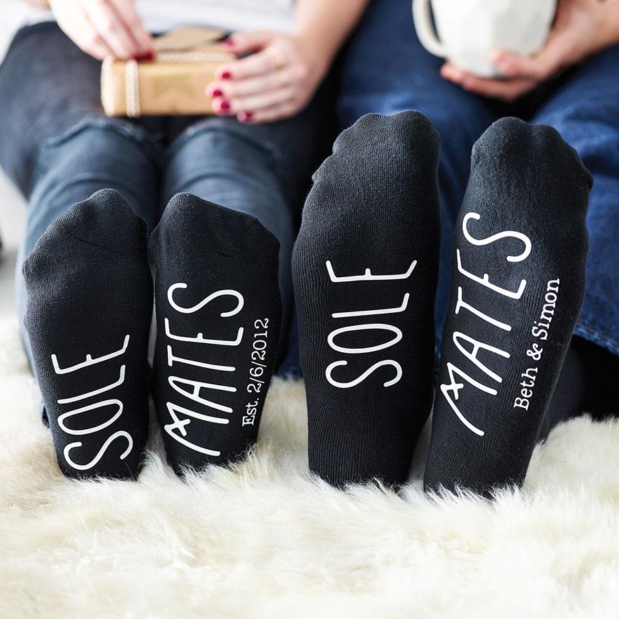 His And Hers Sole Mate Set Of Socks – Solesmith