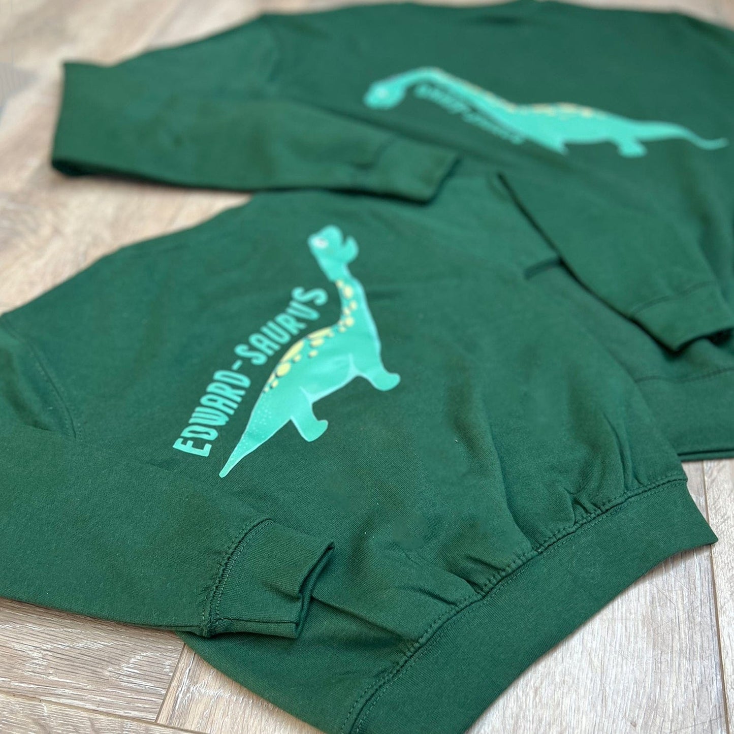 Personalised Diplodocus Dinosaur Jumper