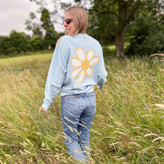 Floral Monogram Jumper
