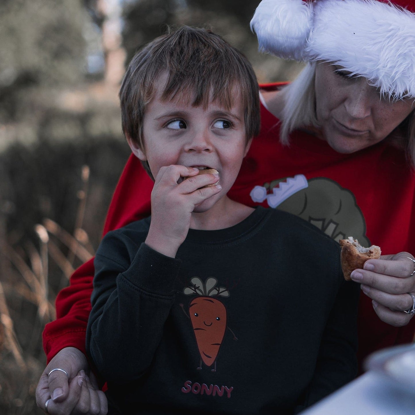 Christmas Dinner Personalised Jumper