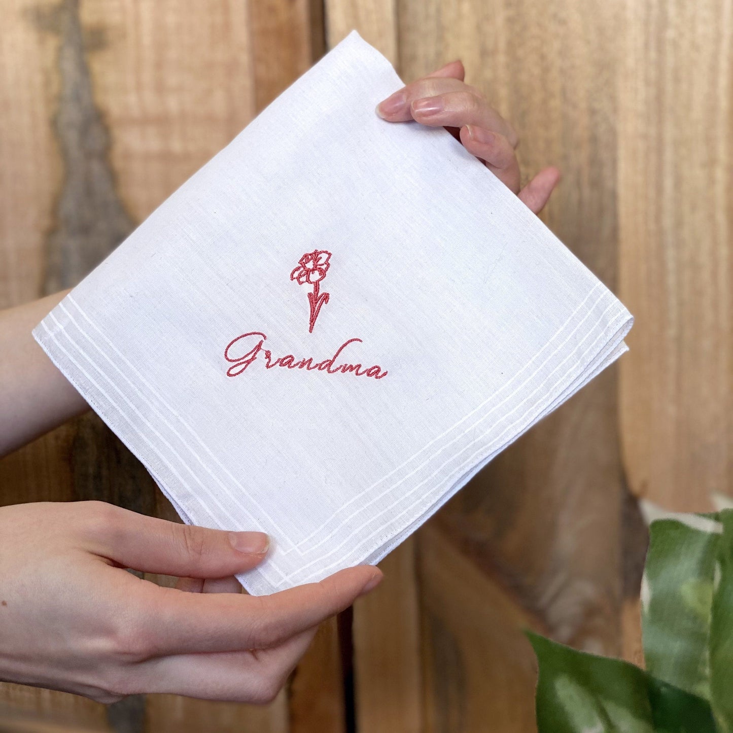 Language Of Flowers Handkerchief