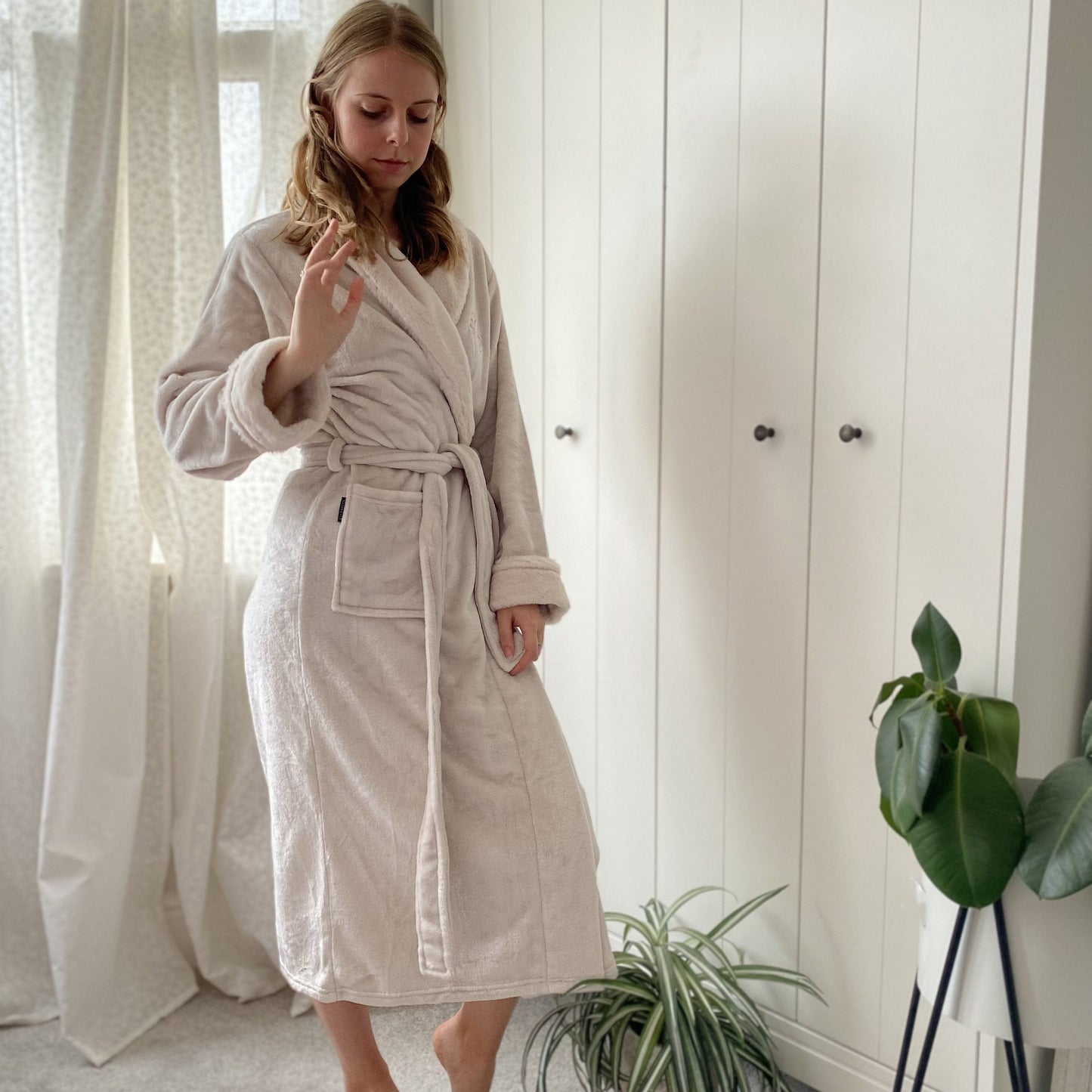 Luxury Embroidered Personalised Robe