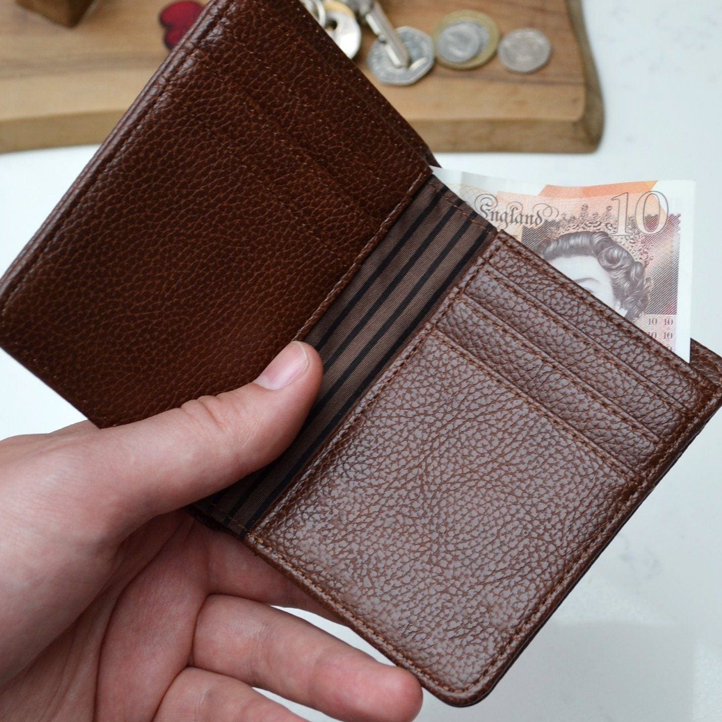 Personalised Monogram Men's Wallet