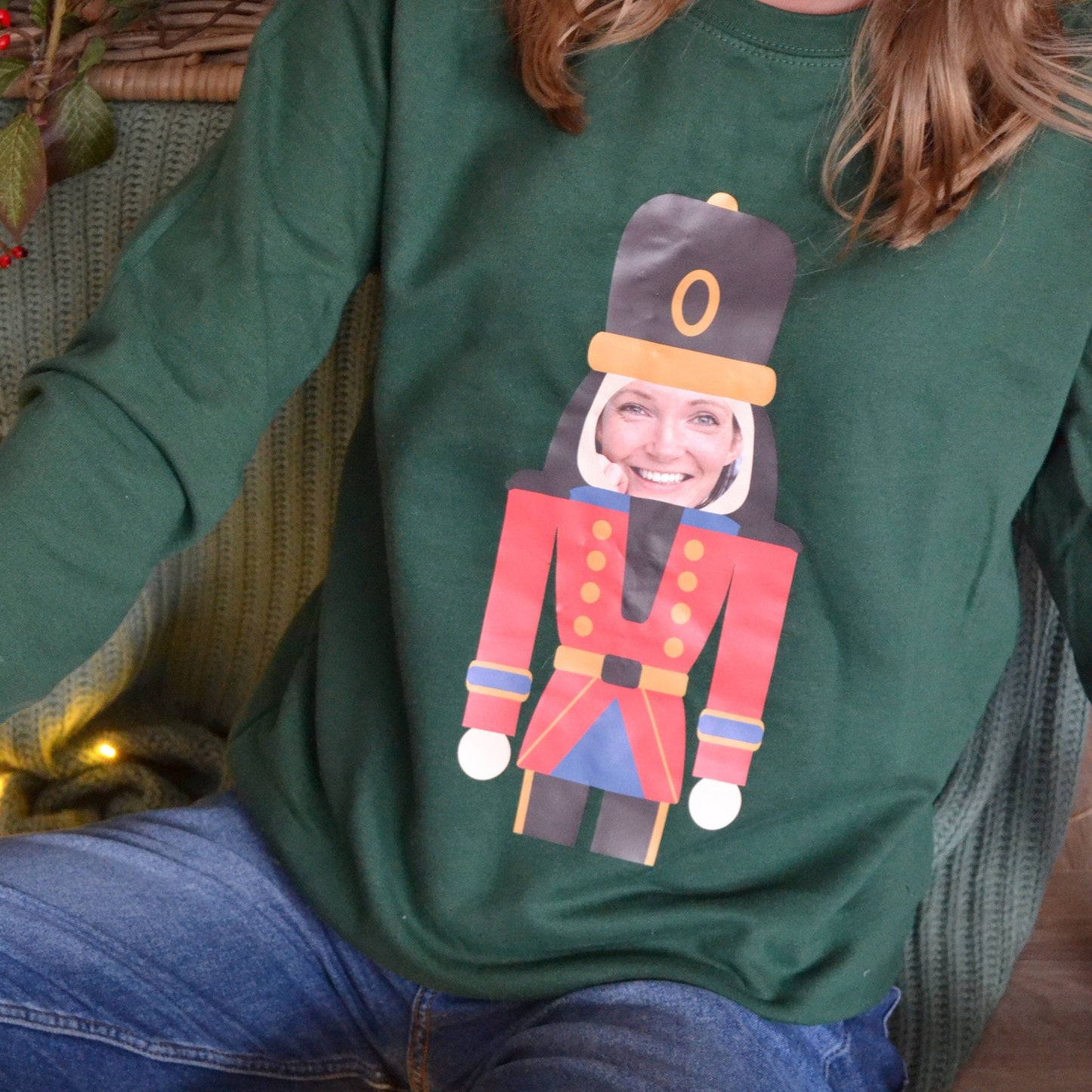 Nutcracker Personalised Photo Jumper