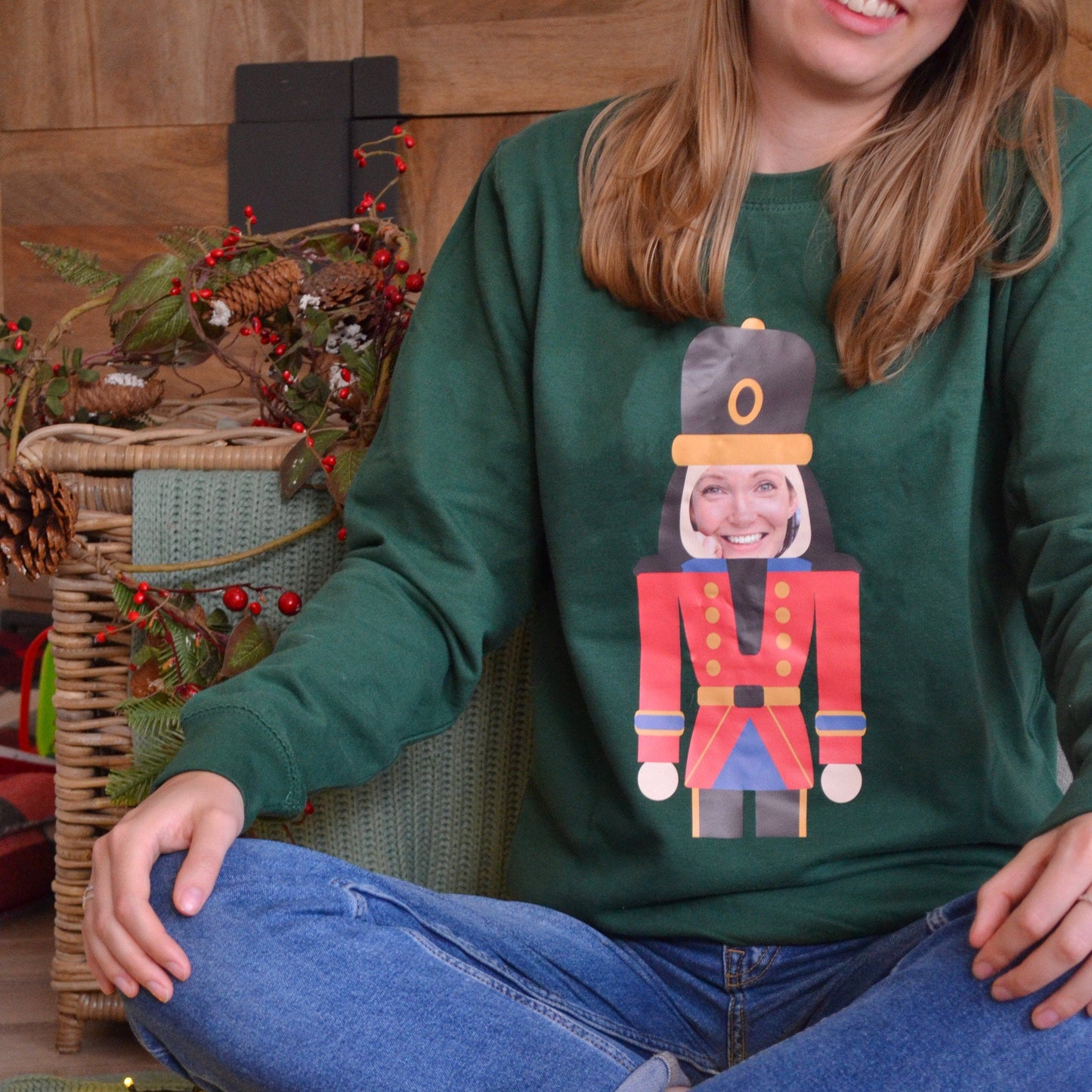 Nutcracker Personalised Photo Jumper
