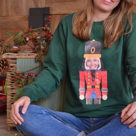 Nutcracker Personalised Photo Jumper