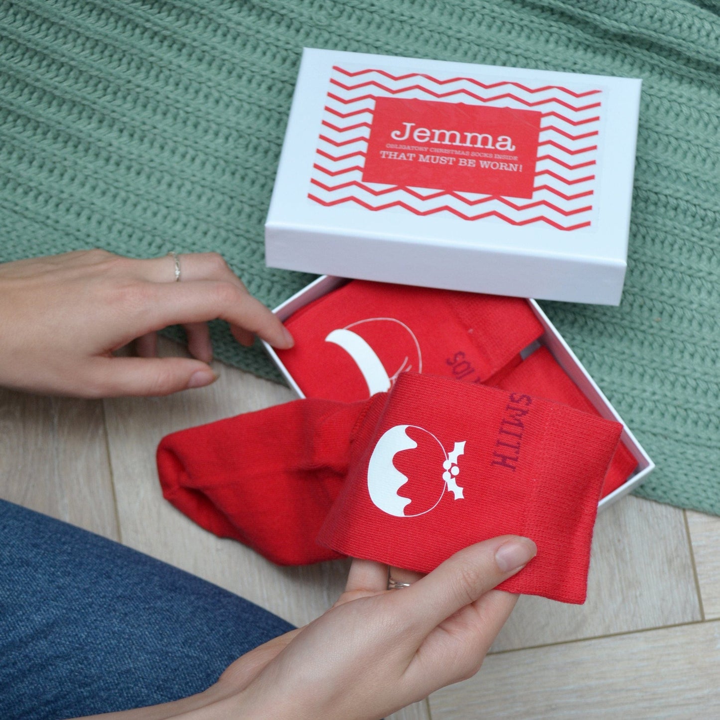 Obligatory Christmas Socks In A Box