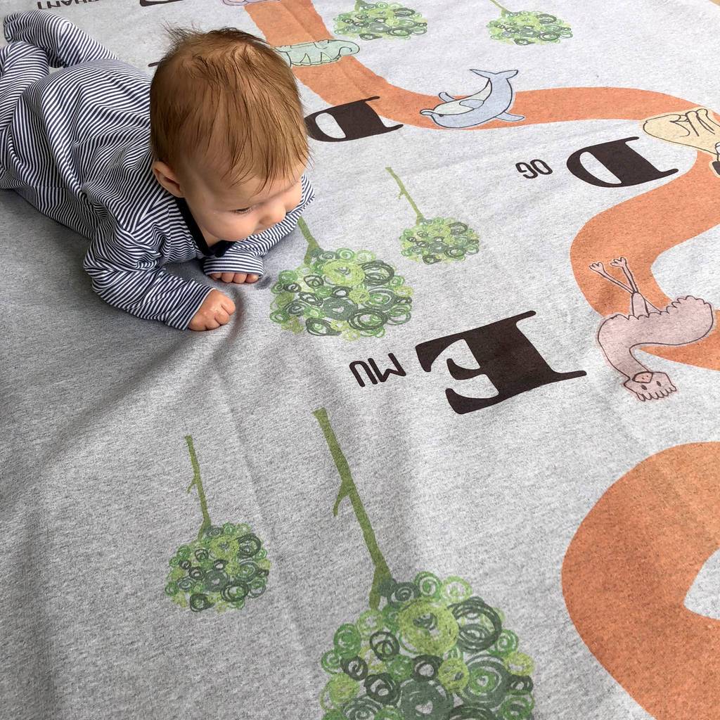 Adventures With… Personalised Children's Play Blanket, Blanket, - ALPHS