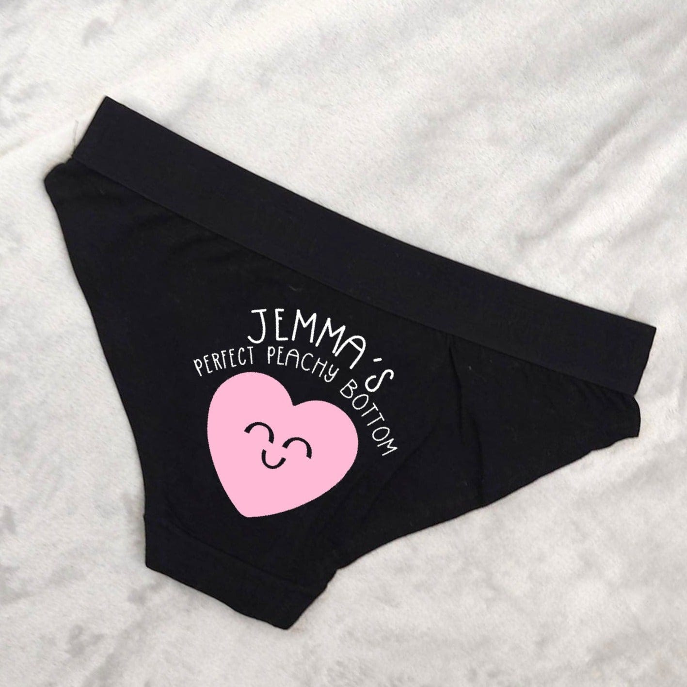 Personalised Peachy Bottom Underwear