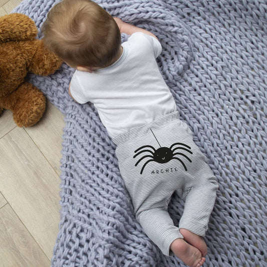 Halloween Baby Spider Leggings