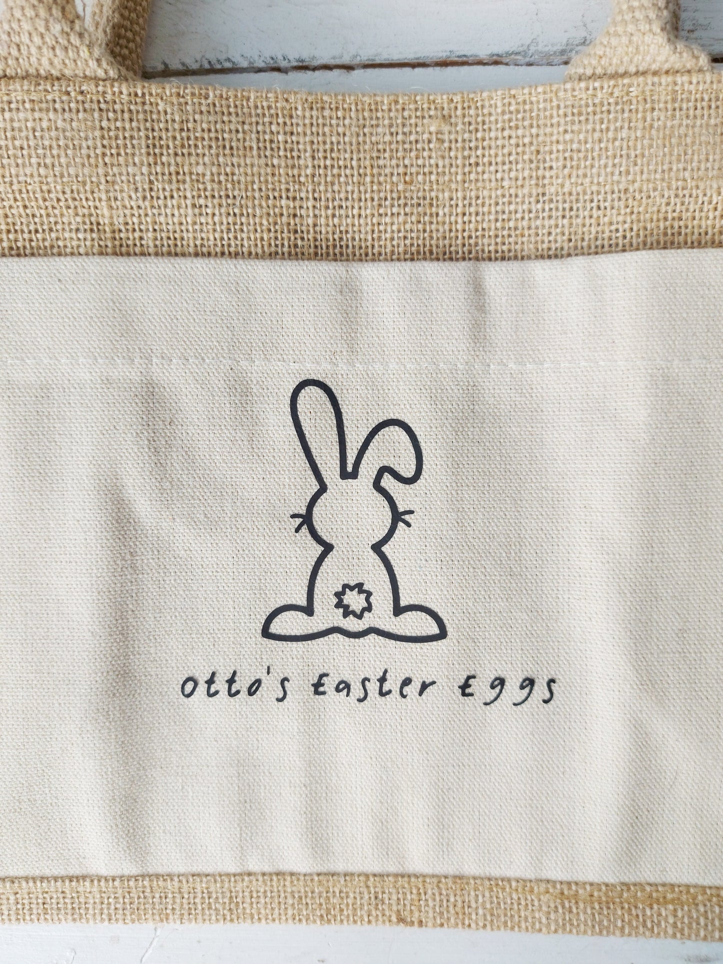 Personalised Easter Egg Hunt Canvas Bag
