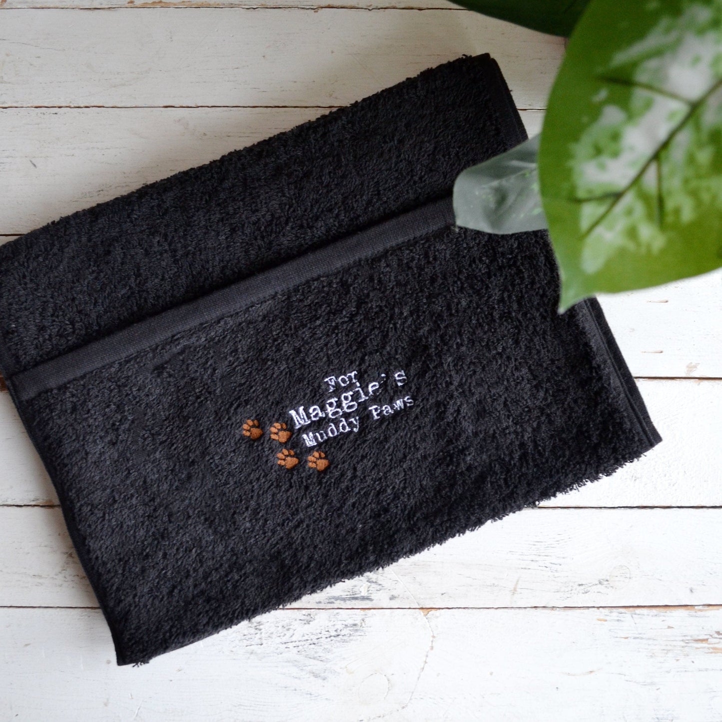 Embroidered Pet Towel