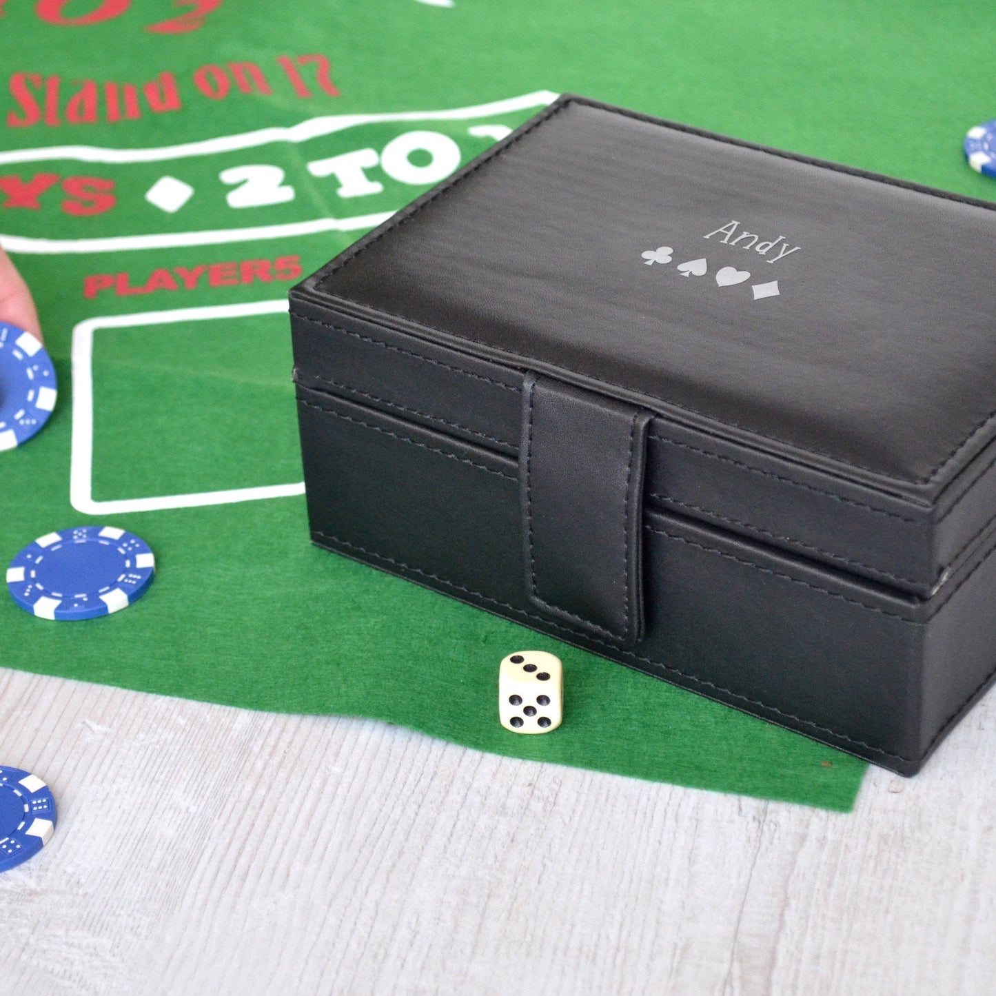 Personalised Poker Set
