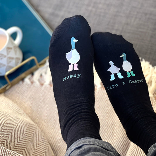 Mummy And Me Little Duck Socks