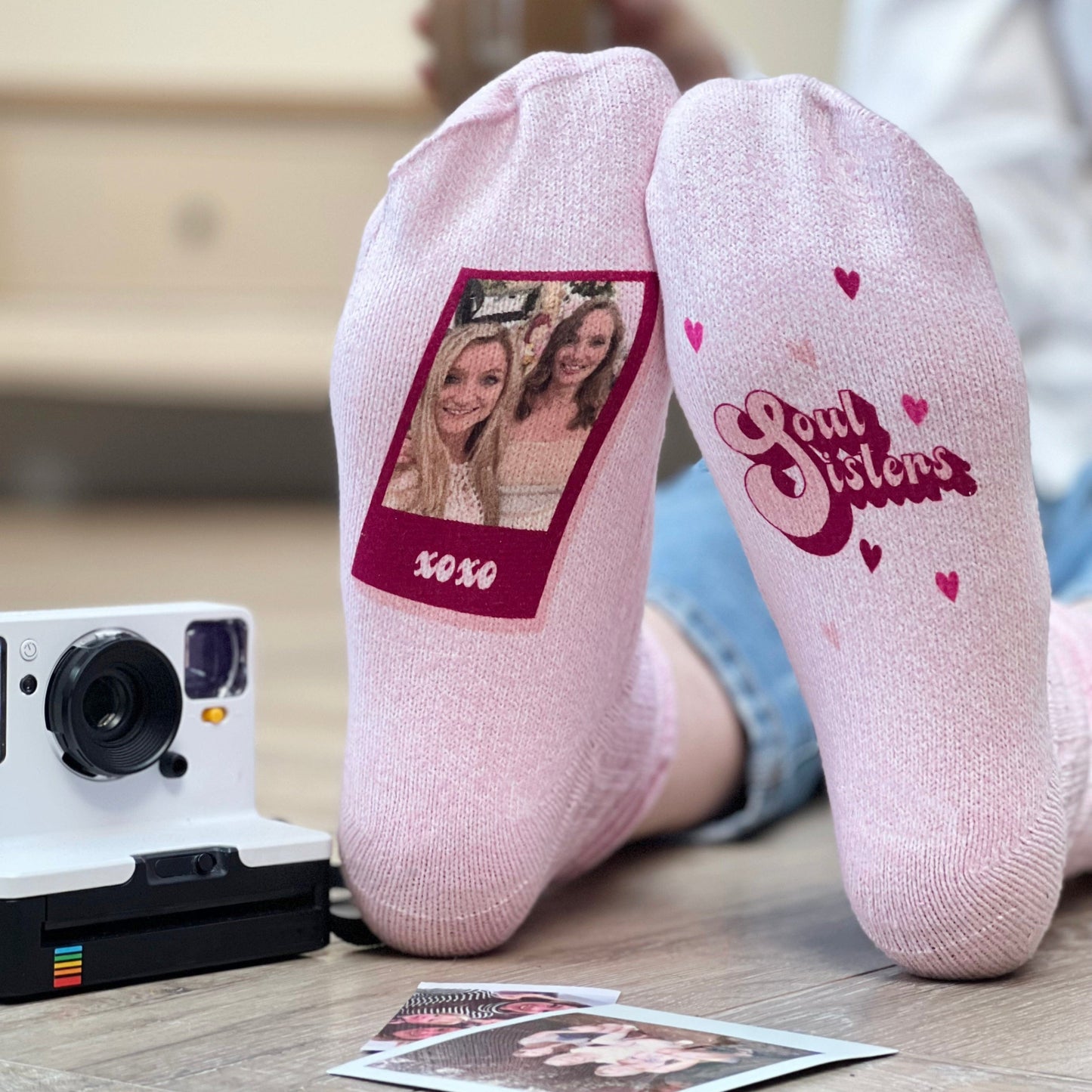 Soul Sisters Photo Snug Socks