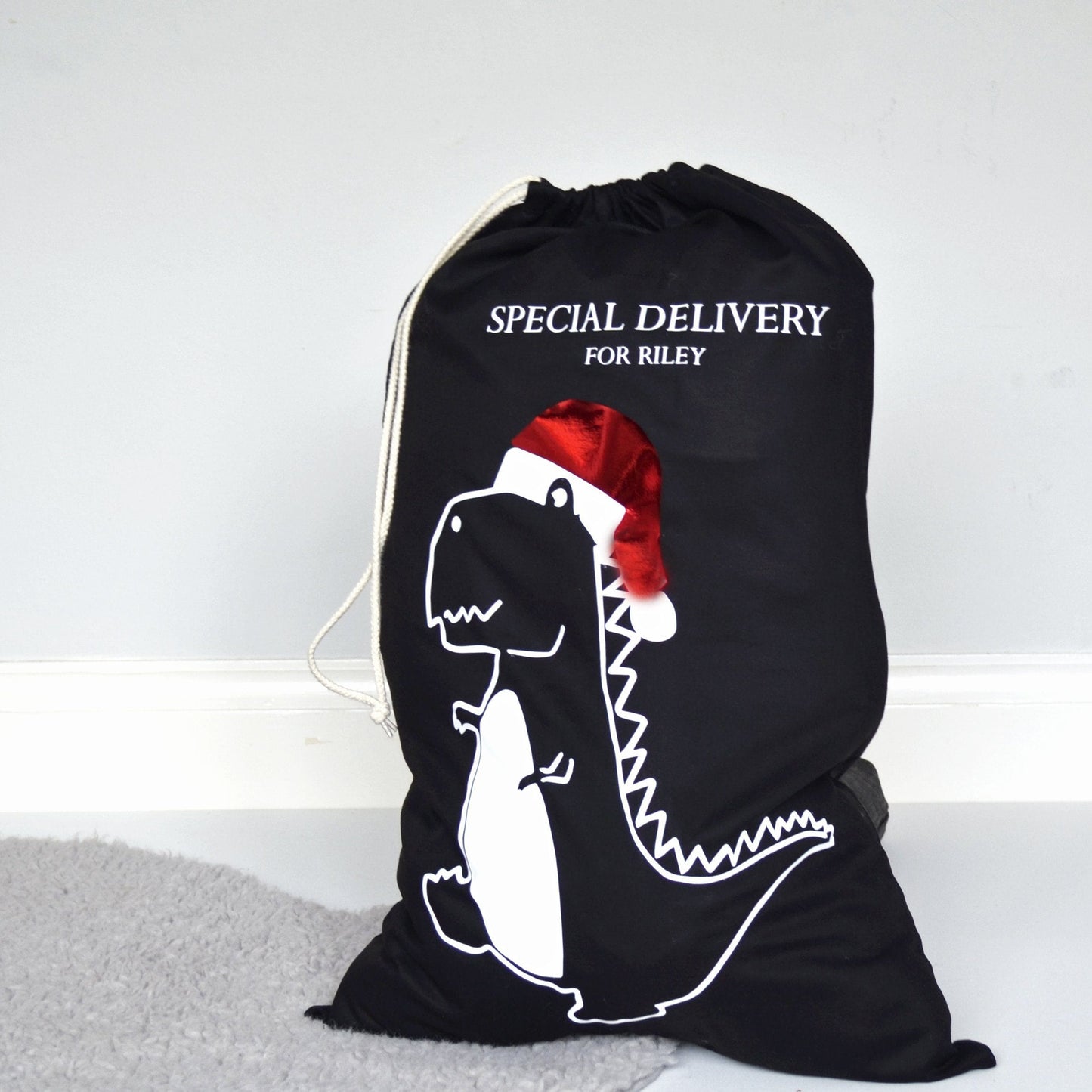 Personalised Dinosaur Christmas Sack, sacks, - ALPHS