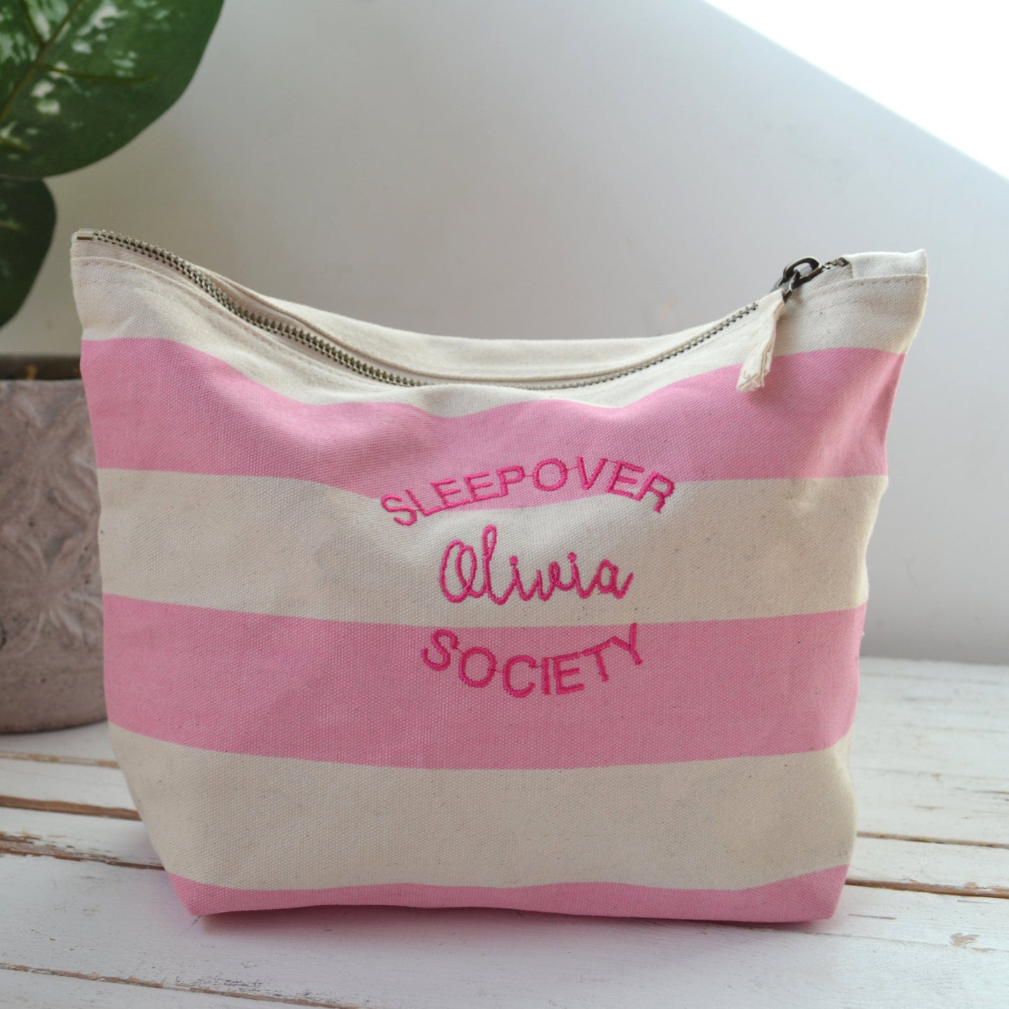 Personalised Sleepover Wash Bag