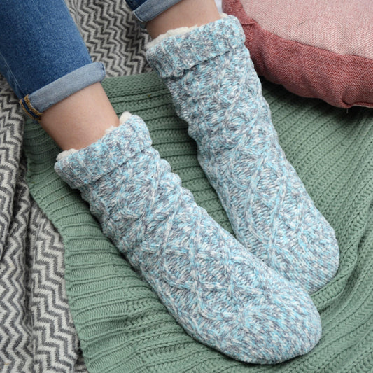 Speckled Slipper Boots