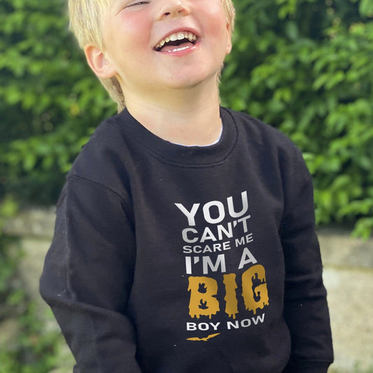 You Can't SCARE ME Personalised Children's Halloween Jumper