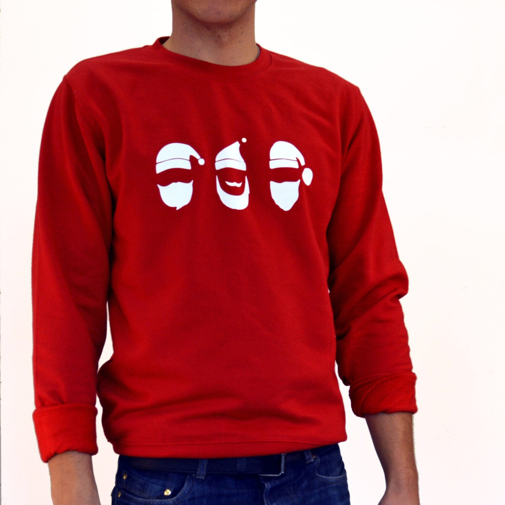 Beardy Christmas Jumper, Jumper, - ALPHS