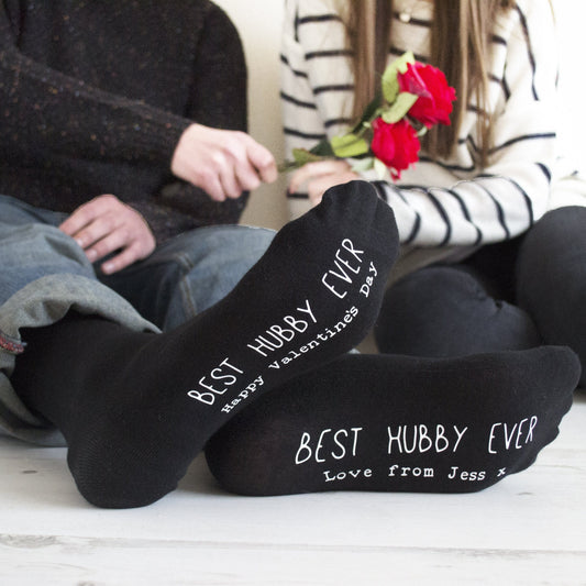 Best Husband Ever Personalised Socks, Socks, - ALPHS
