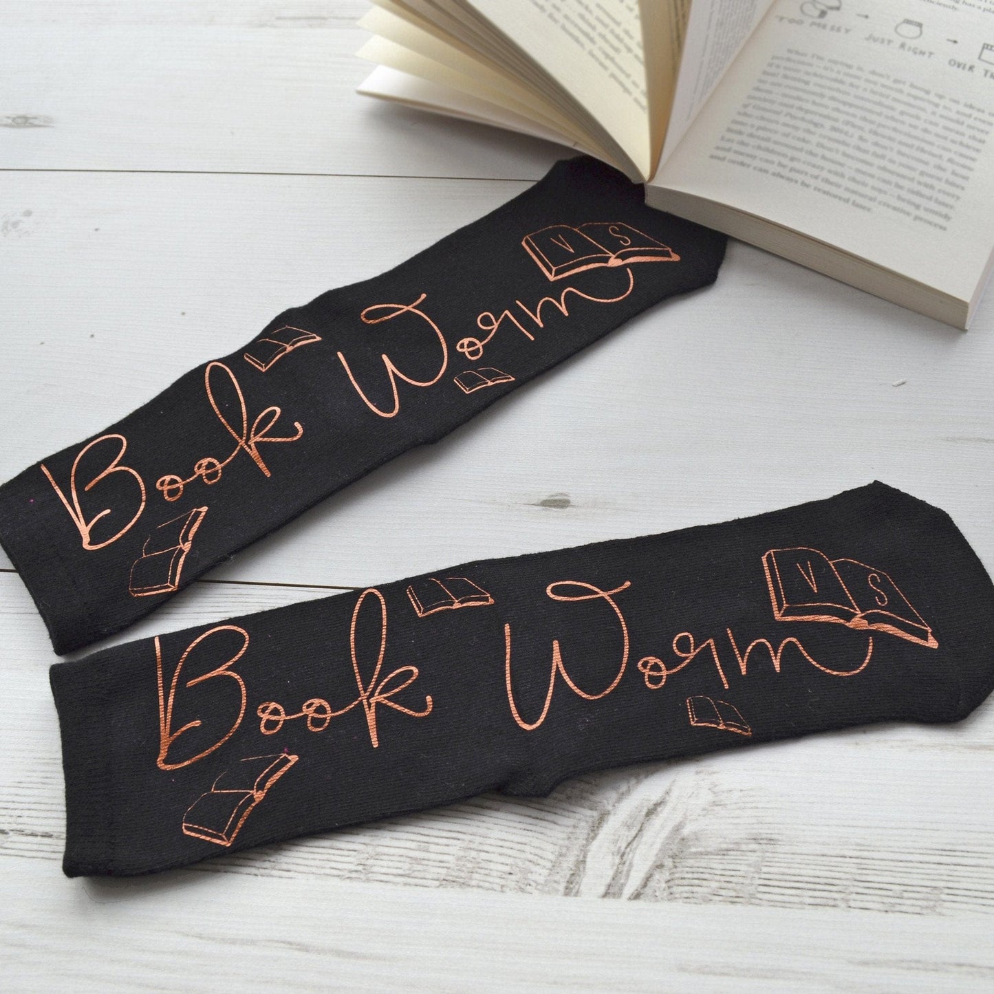 Personalised Socks - Bookworm, Socks, - ALPHS