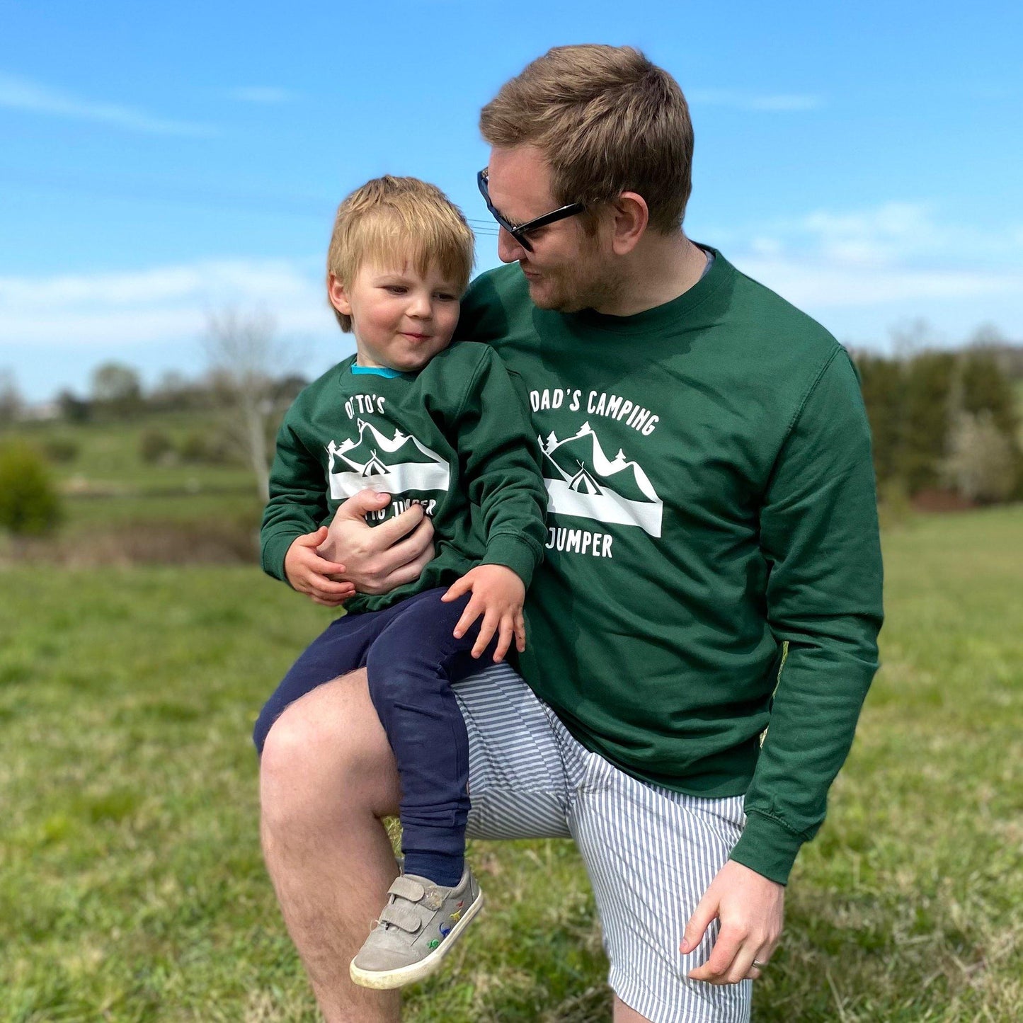 Daddy and Me Camping Jumpers