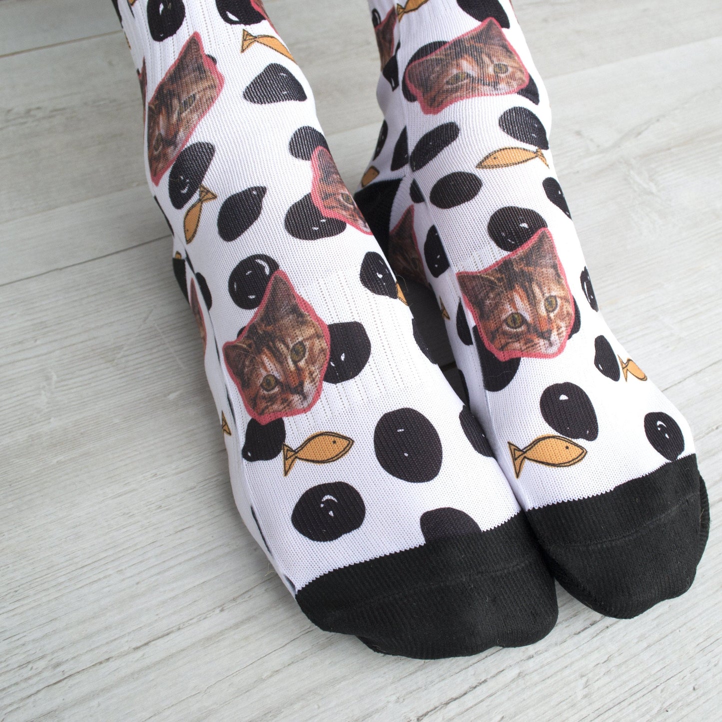 Personalised Cat Photo Socks, socks, - ALPHS
