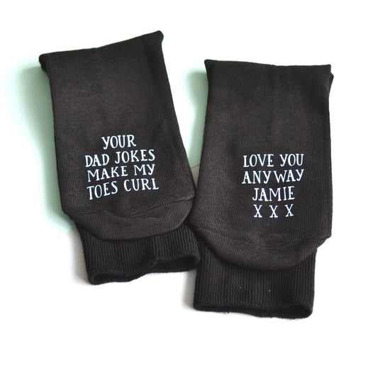 Personalised Dad Joke Socks!, Personalised Socks, - ALPHS