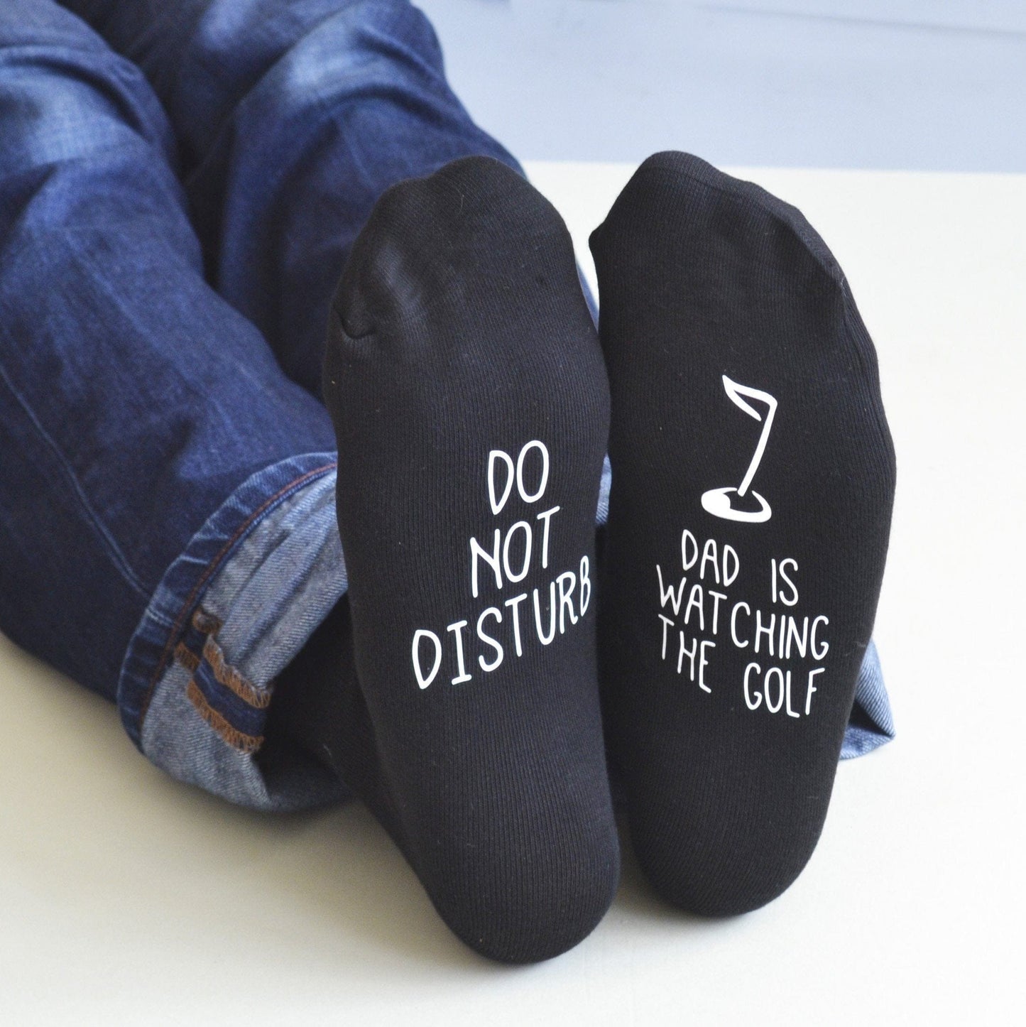 Do Not Disturb Personalised Golf Socks, Personalised Socks, - ALPHS