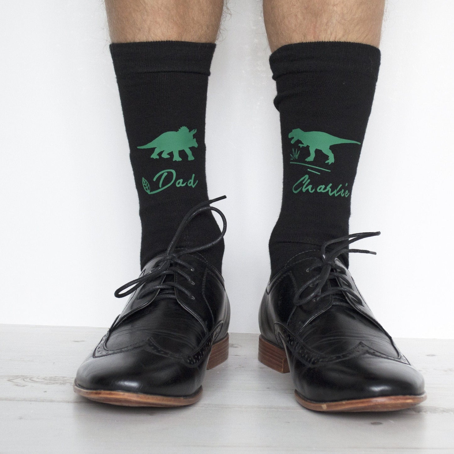 Personalised Dinosaur Socks, Personalised Socks, - ALPHS