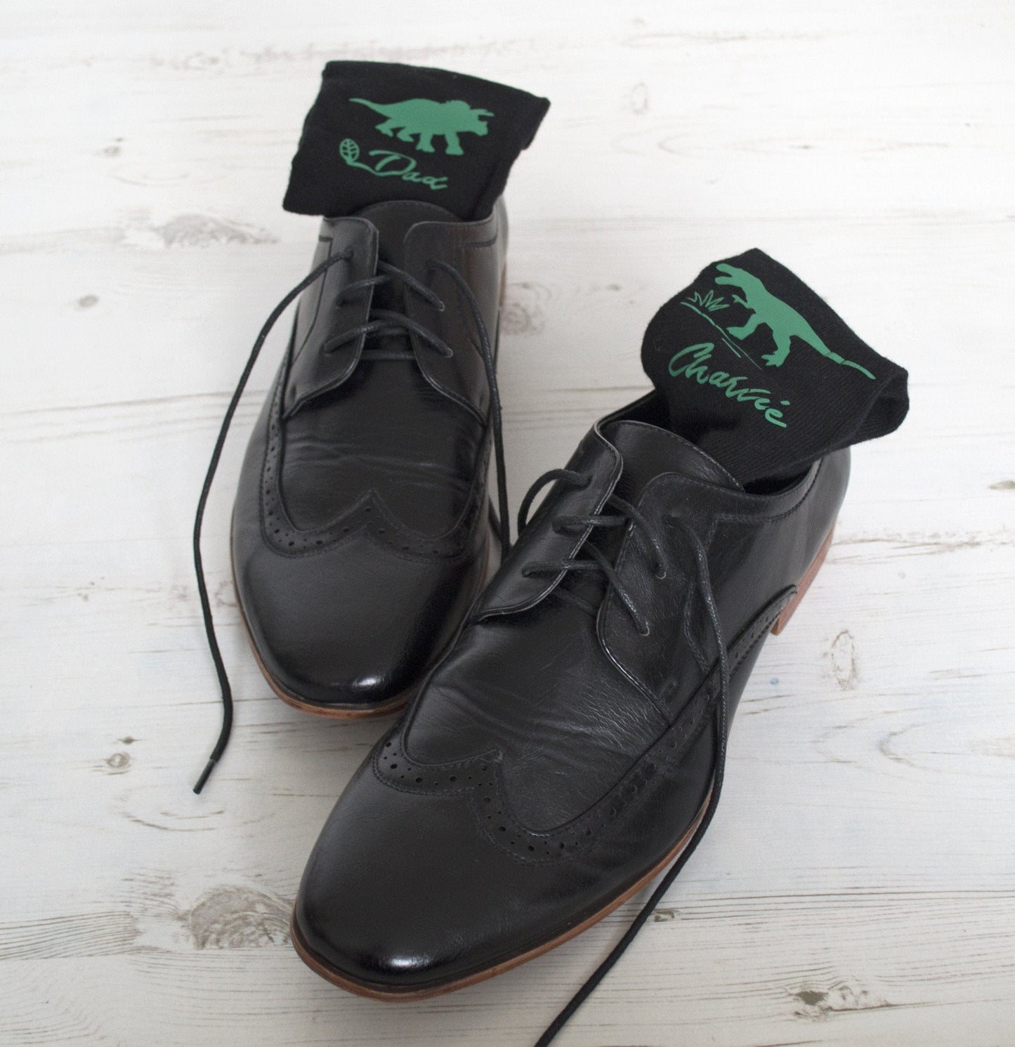Personalised Dinosaur Socks, Personalised Socks, - ALPHS