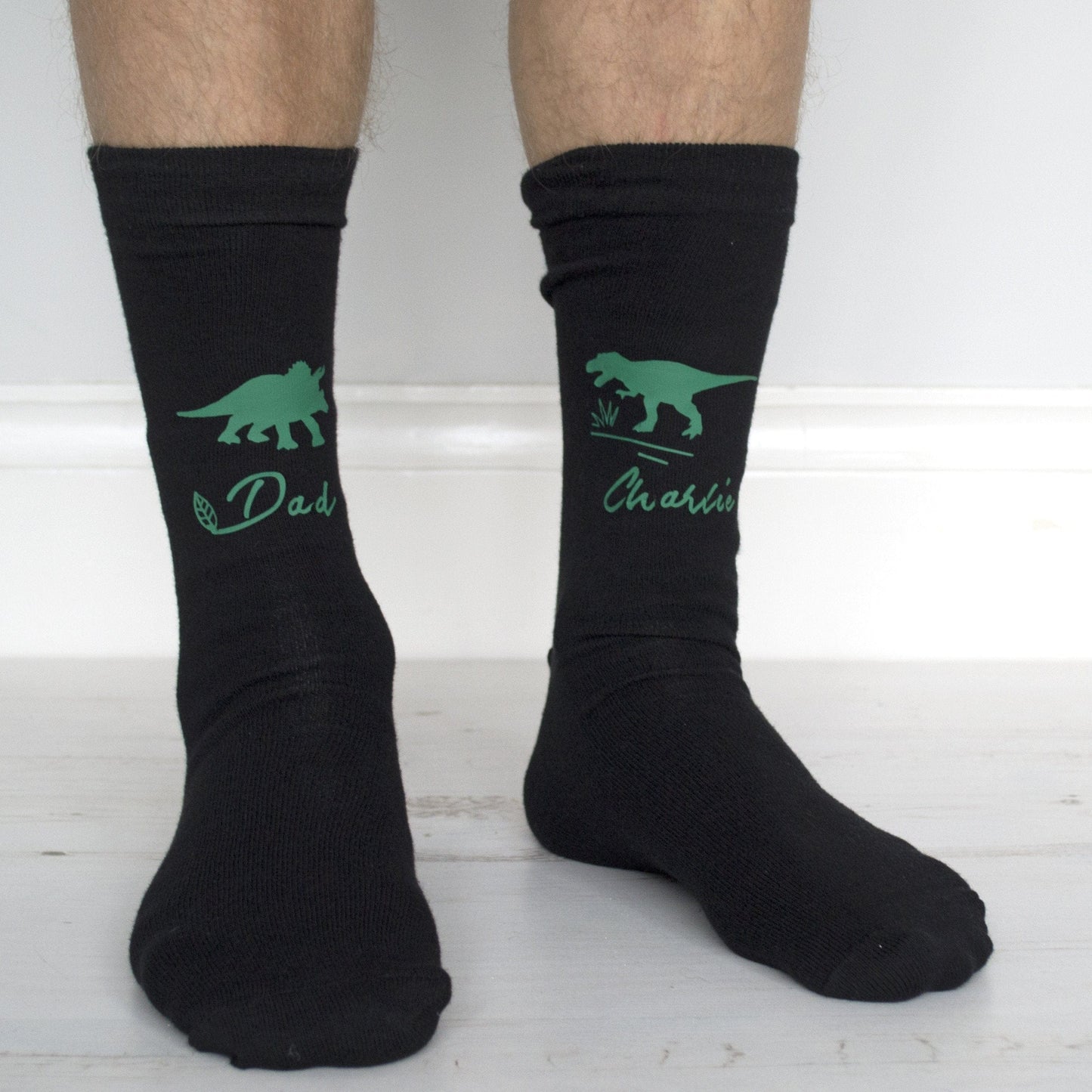 Personalised Dinosaur Socks, Personalised Socks, - ALPHS