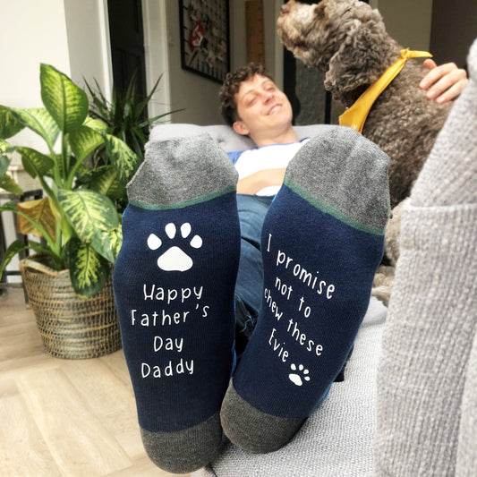 Father's Day Patterned Socks From The Dog, socks, - ALPHS