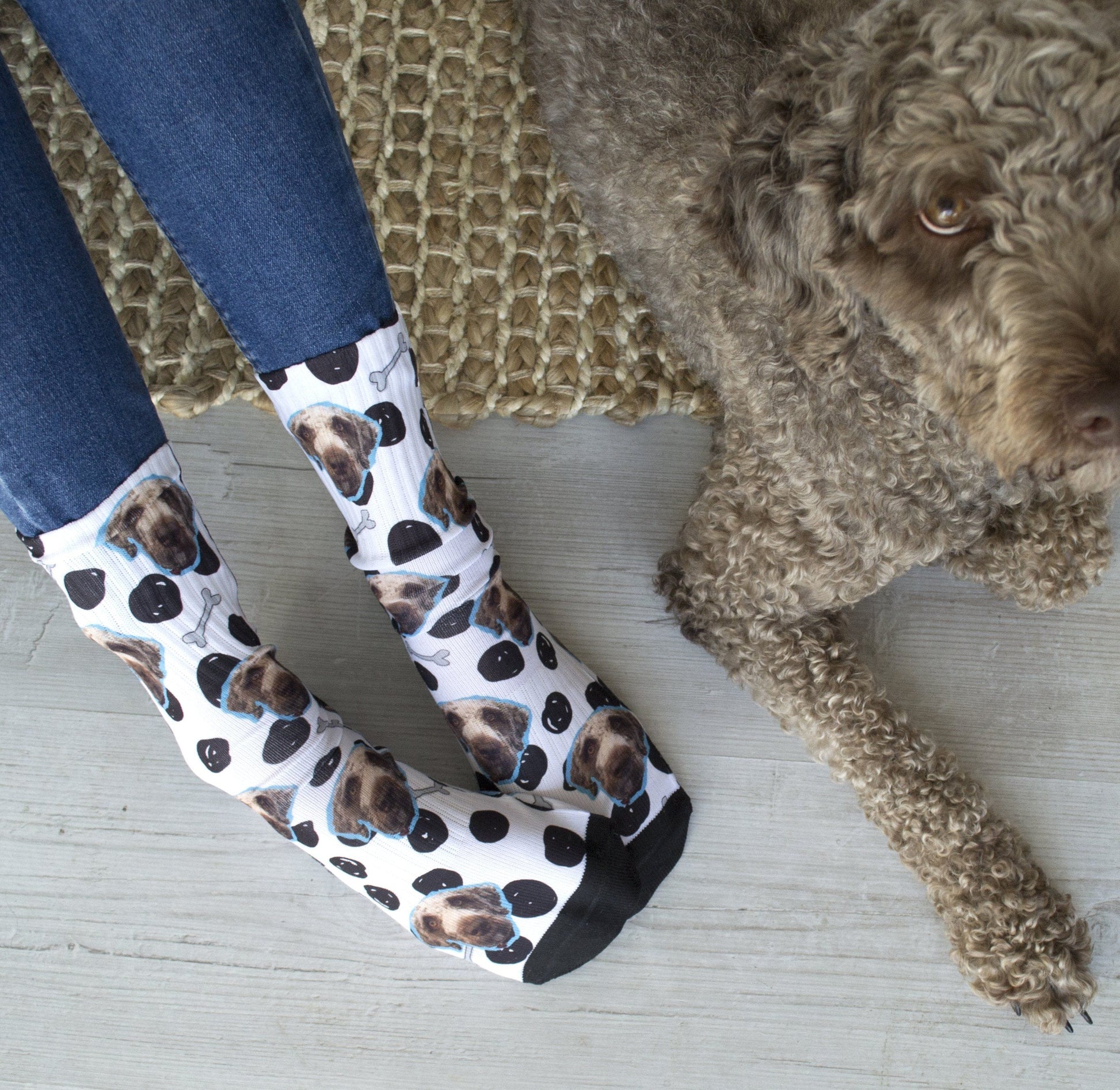 Personalised Dog Pet Photo Socks, Socks, - ALPHS