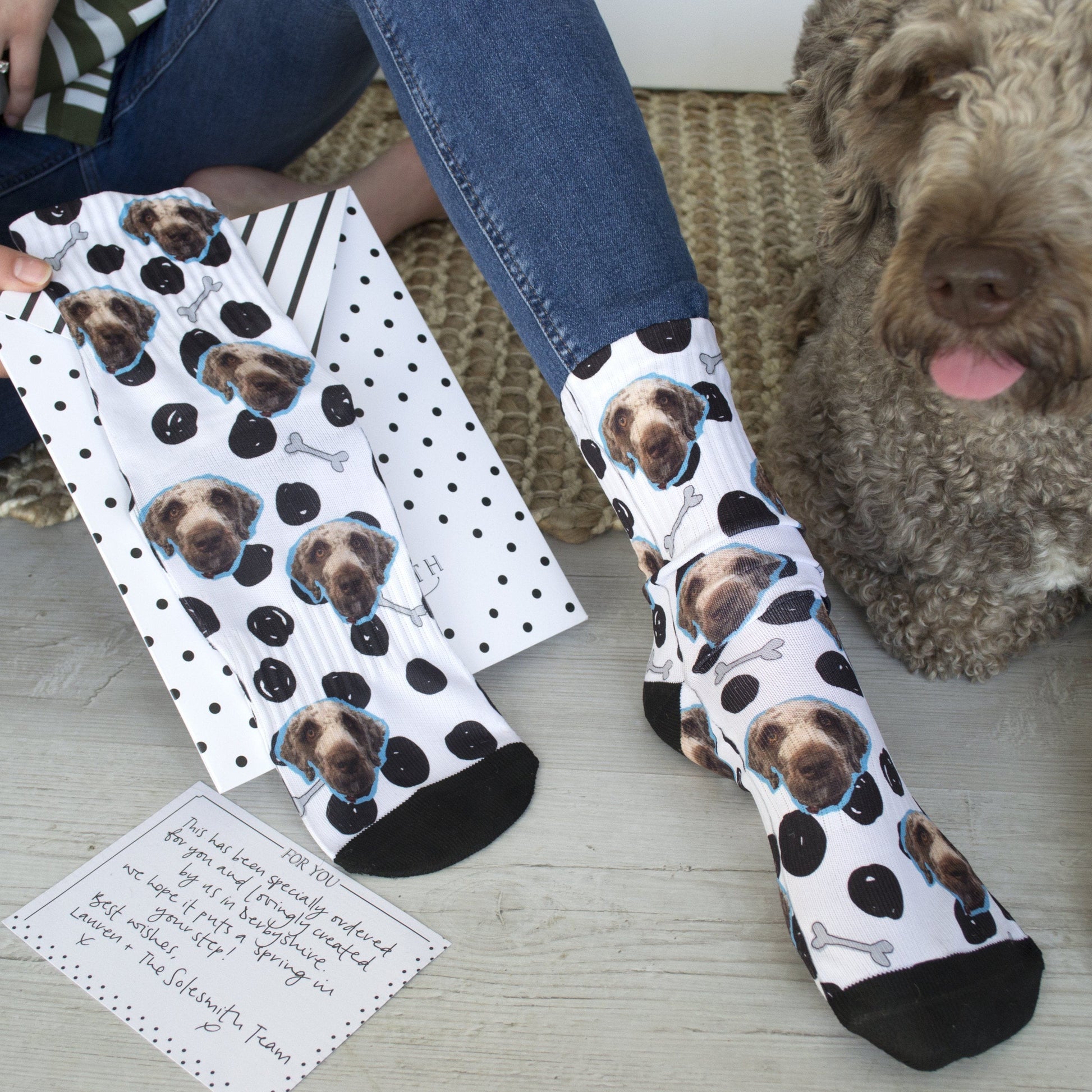 Personalised Dog Pet Photo Socks, Socks, - ALPHS