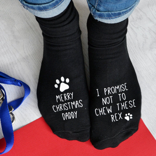 Christmas Socks From The Dog, socks, - ALPHS