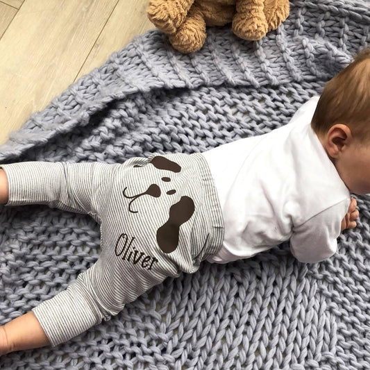 Personalised Dog Baby Leggings