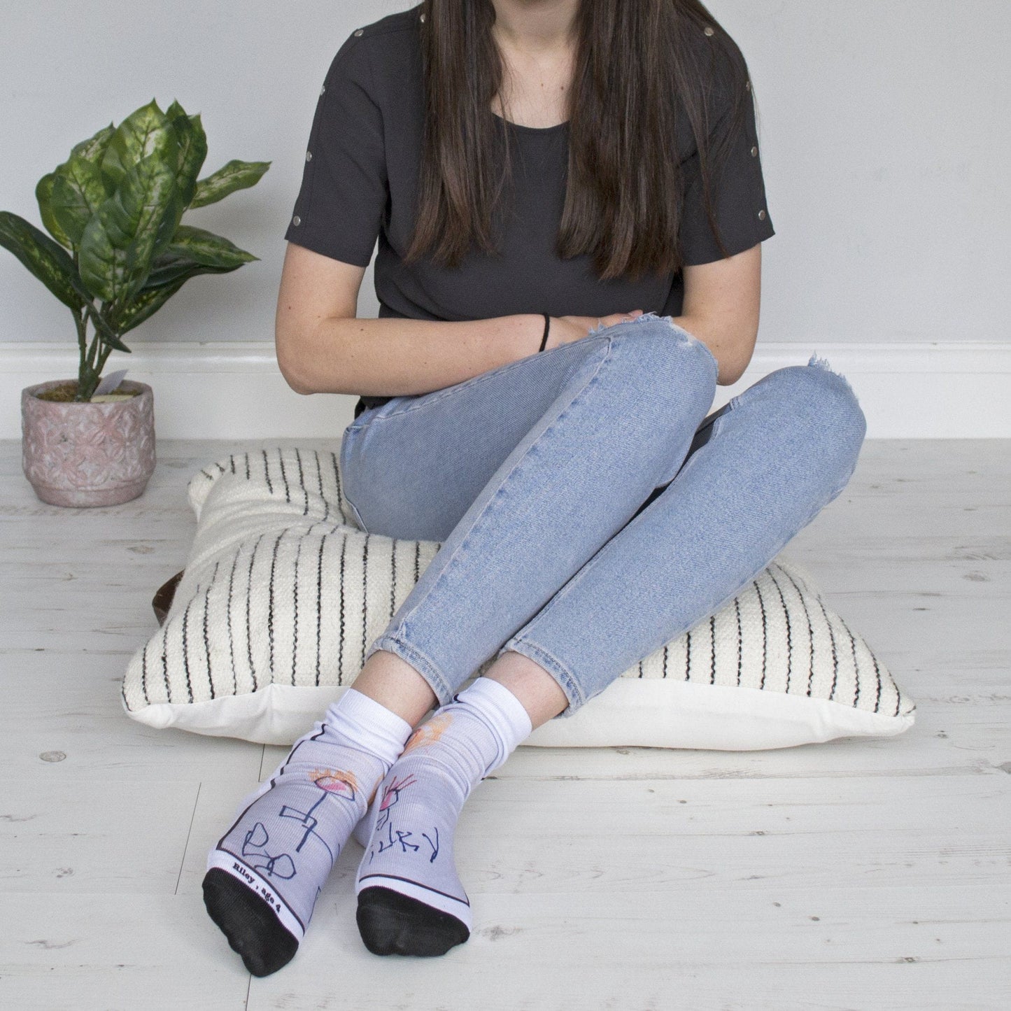 Your Child's Drawing Socks, Socks, - ALPHS
